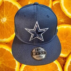 NFL Dallas Cowboys Vintage Felt‎ New Era 9FIFTY Snapback Hat Cap